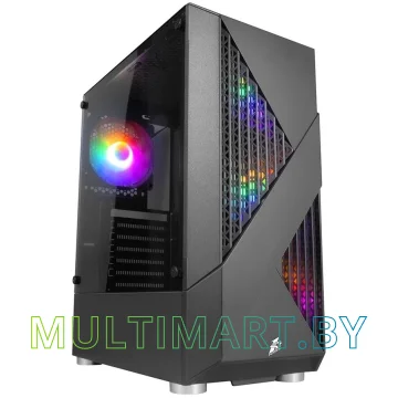Корпус 1stPlayer Firerose F3-A (F3-A-BK-4F1)